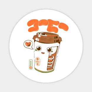 Cute Coffee x-Ray Magnet